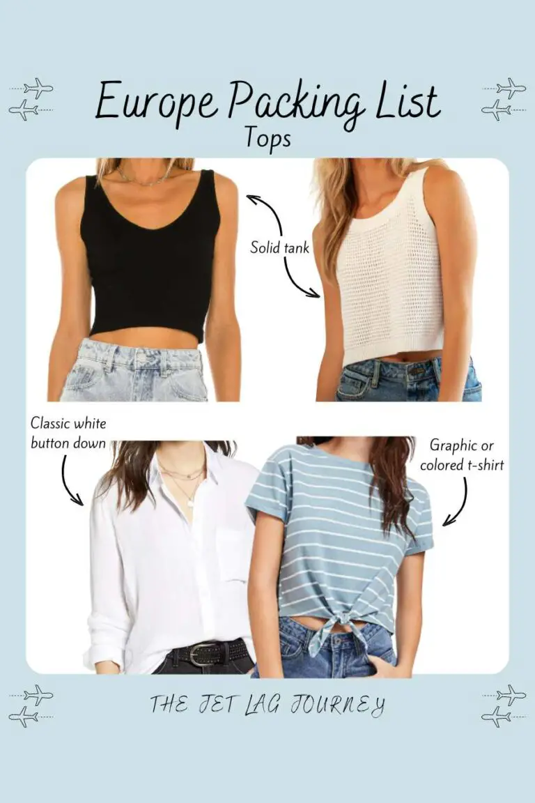 Backpacking Europe Complete Packing List