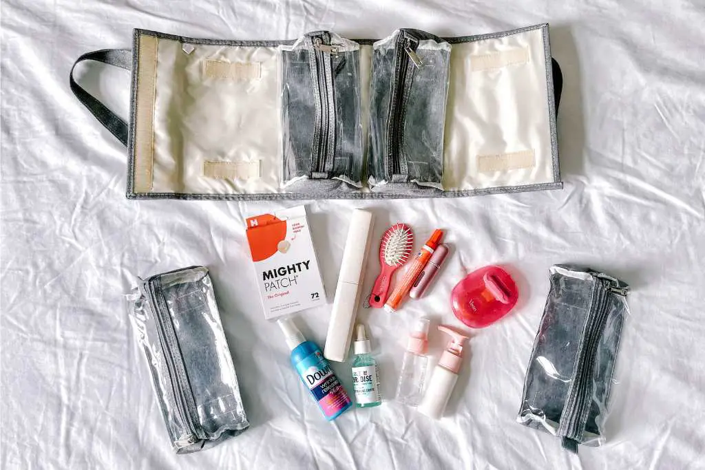 Toiletries Packing List travel essentials