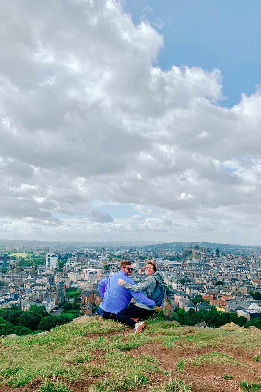 Arthur's Peak in Edinburgh