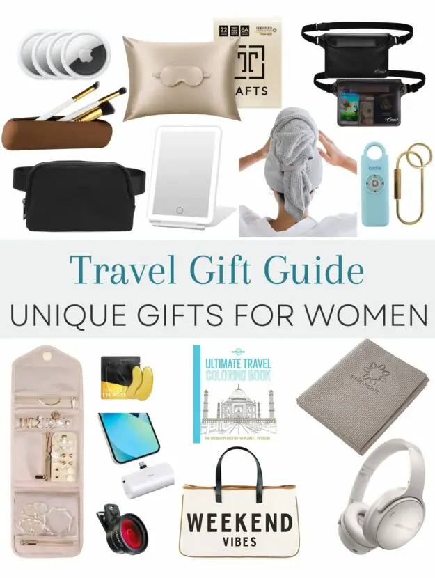 Gift Guide for women travelers cover