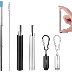 Reusable Collapsible Straws