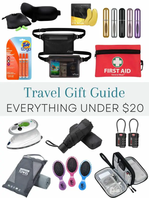 Under 20 Gift Guide for travelers cover 1