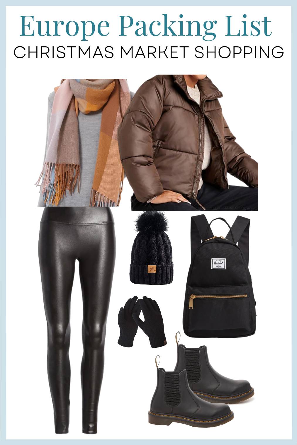 Winter in Europe packing list date night outfit