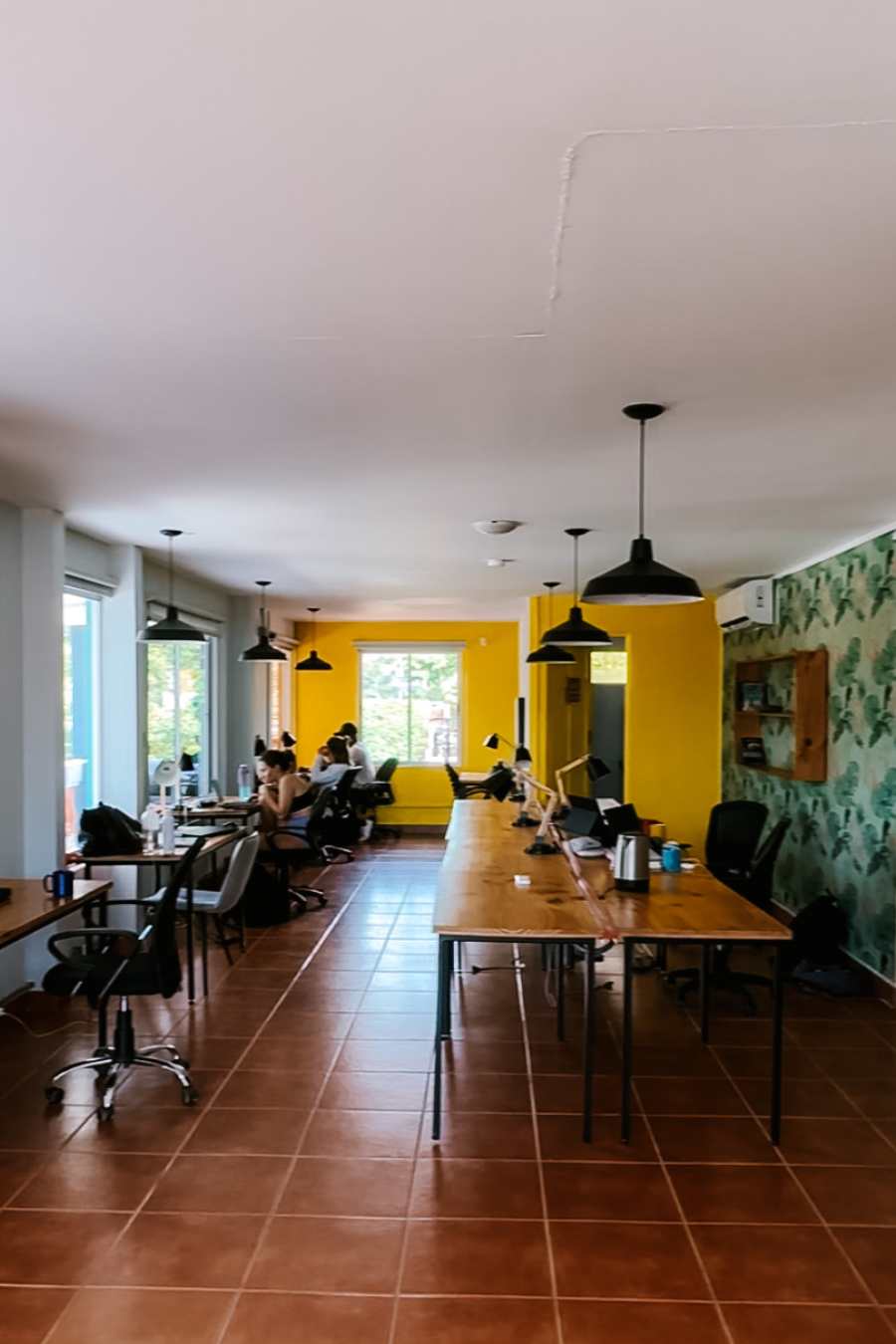 Selina Hostel review cowork space