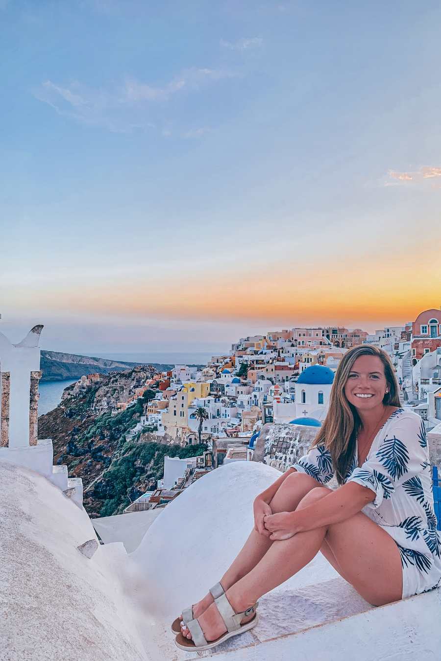 Santorini Itinerary guide cover