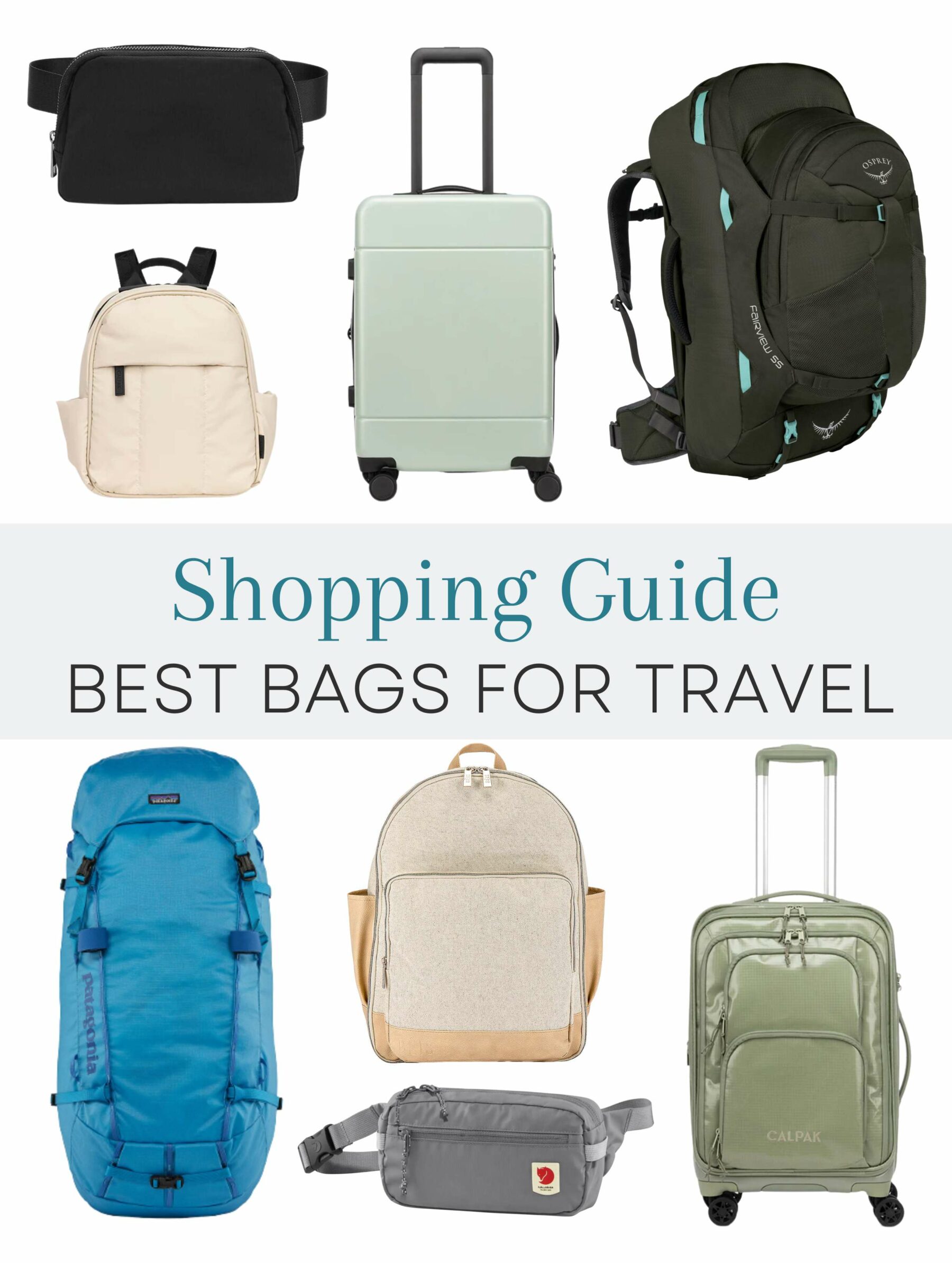 The Best Bags, Backpacks and Luggage for International Travel - The Jet ...