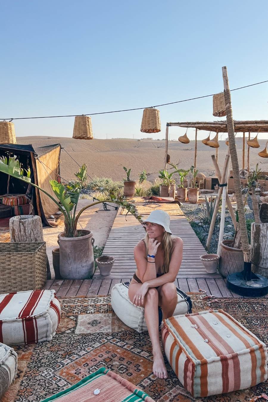 Agafay desert luxury glamping