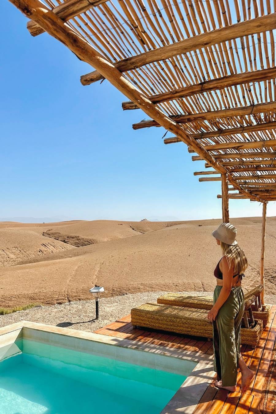 Selina Nomad Camp Agafay desert glamping Morocco review