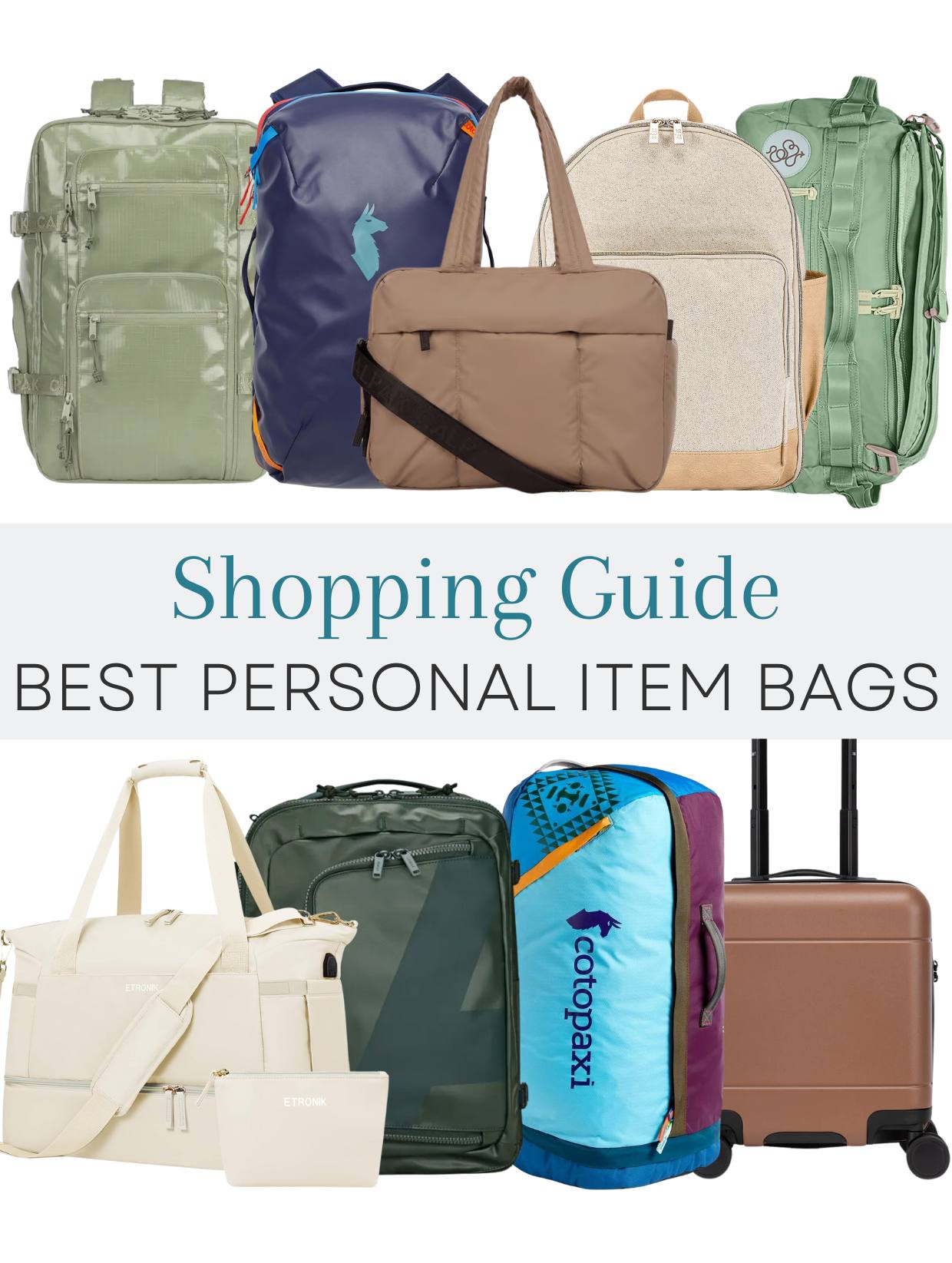 Best Personal Item For Travel 10 Best Personal Items for Travel in 2024 - The Jet Lag Journey